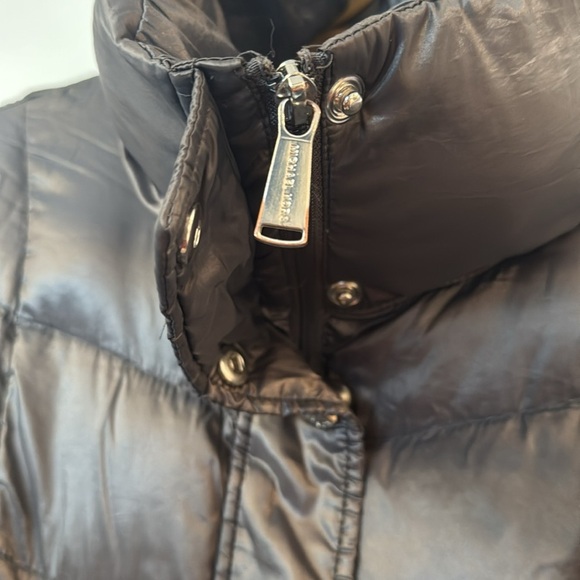 Michael Kors Gray Packable Down Fill Puffer Jacket Coat Women’s Size Medium - Picture 7 of 13